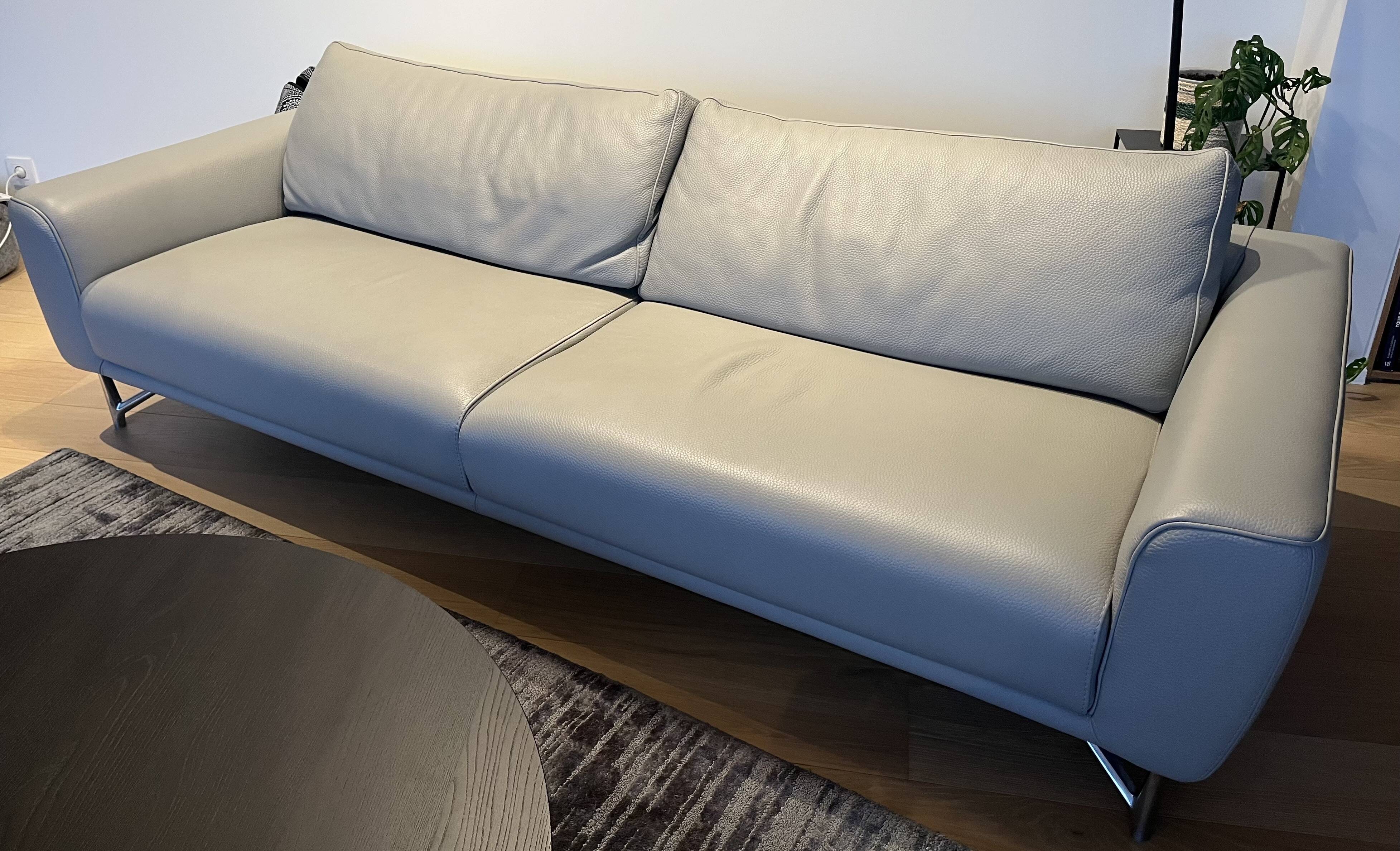 Roche Bobois leather sofa