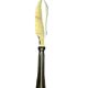 Silver metal cutlery set