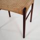Repose-pieds en palissandre, design danois, années 1970, production : Danemark