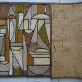 Psychedelic wall tapestry an 60/70