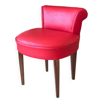 Fauteuil Art Déco/Fauteuil crapaud Clouté Façon Autruche