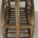 Bamboo and rattan magazine rack
