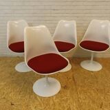 Set of 4 "Tulip" chairs Eero Saarinen