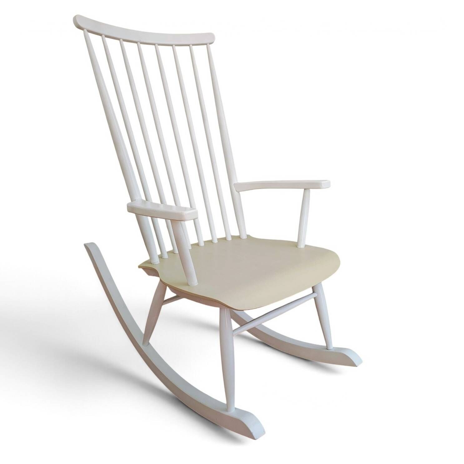 Vintage Rocking Chair from Varjosen Puunjalostus dla Uusikylä1960s