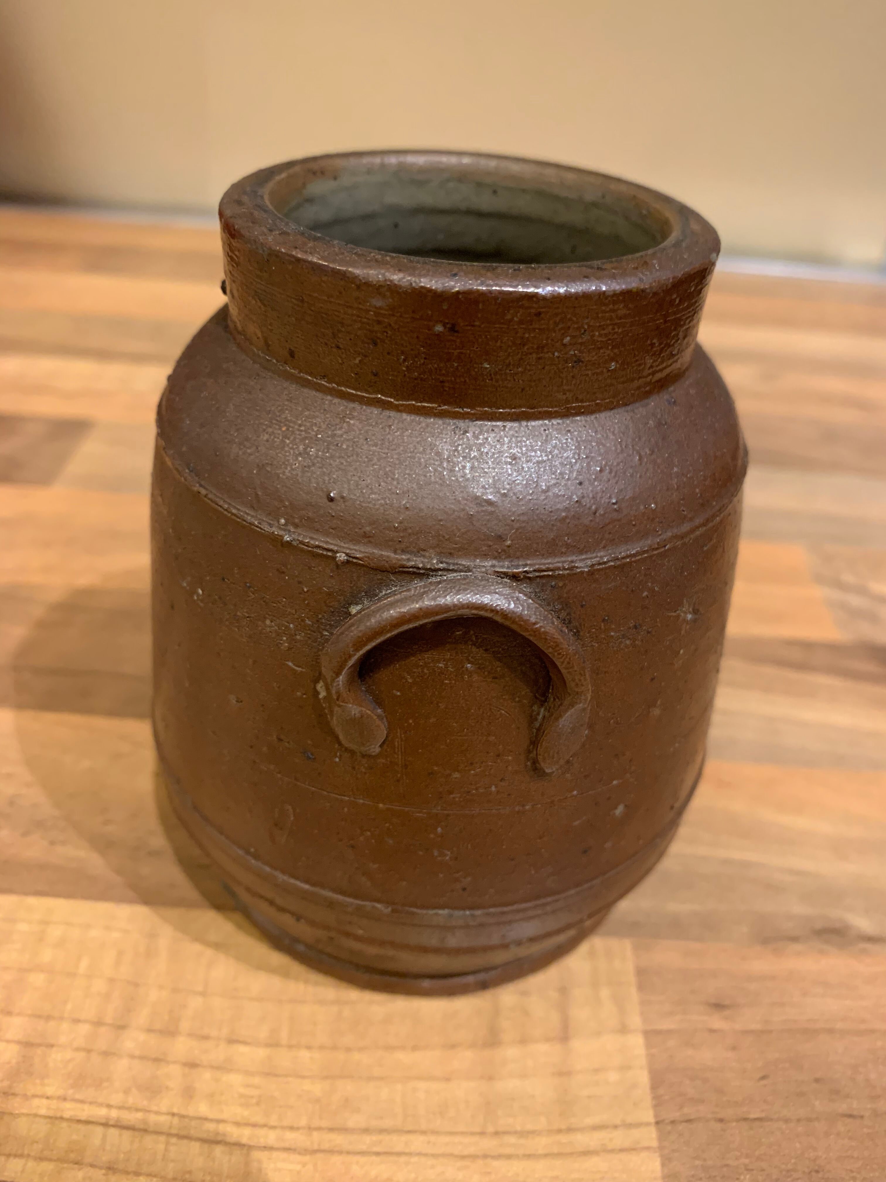 Old sandstone pot
