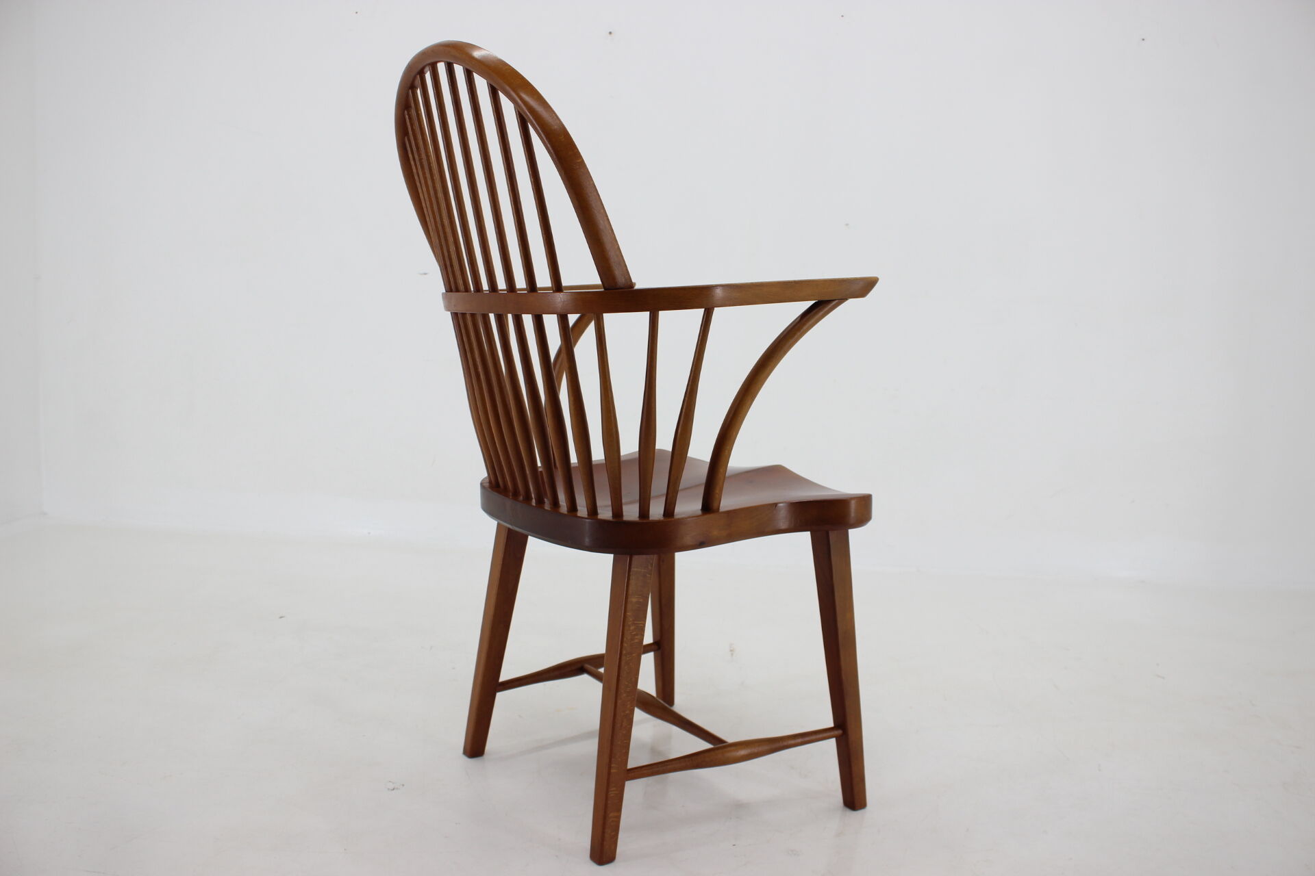 1940s Fritz Henningsen Windsor Oak Chair model CH 18A,Denmark