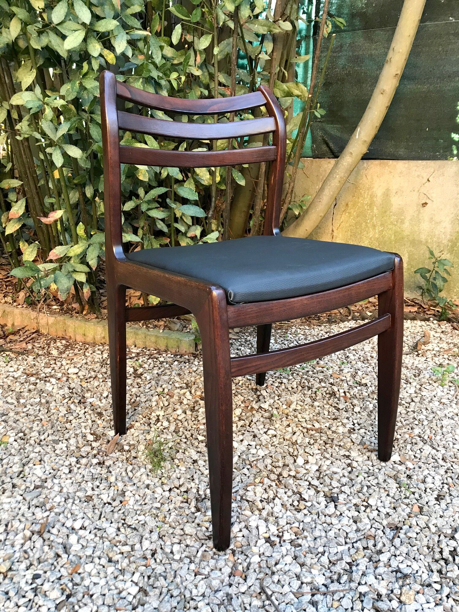 Vintage chair in Scandinavian ash style 60s