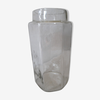 Old glass jar