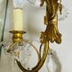 Bronze appliques + pendants from the 19th century marked FRANCE LH