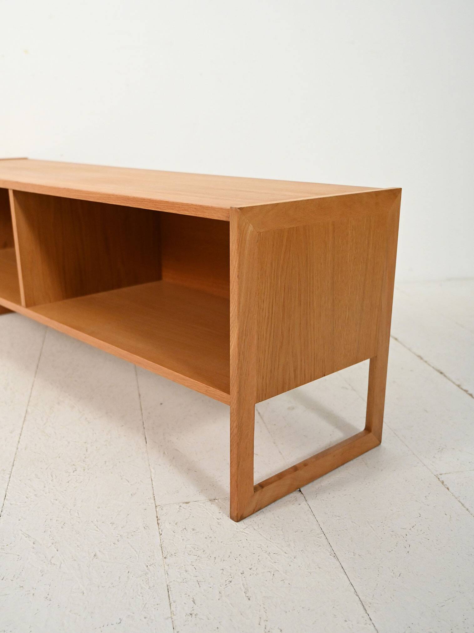 1960s oak TV stand by Arne Wahl Iversen