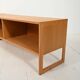 1960s oak TV stand by Arne Wahl Iversen