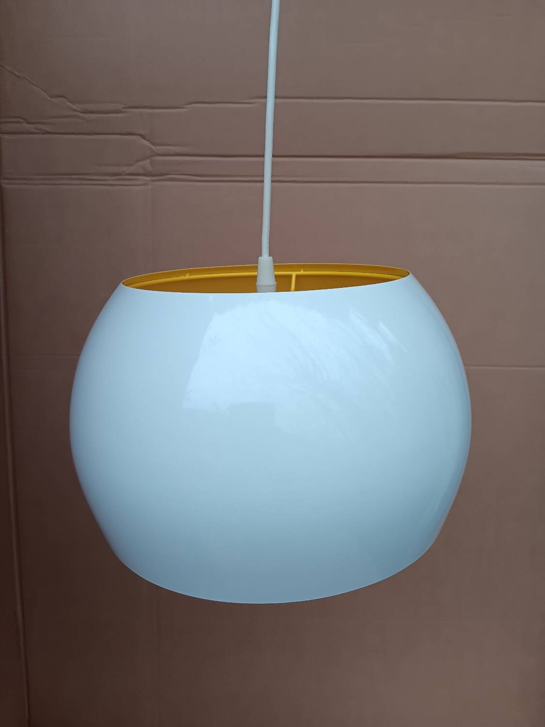 Space Age pendant lamp by Mathias