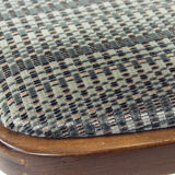 Set de 4 chaises de salle à manger en chêne foncé par tonne, tchécoslovaquie années 1960