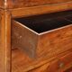 Carlo X commode in walnut - Italy 19th century