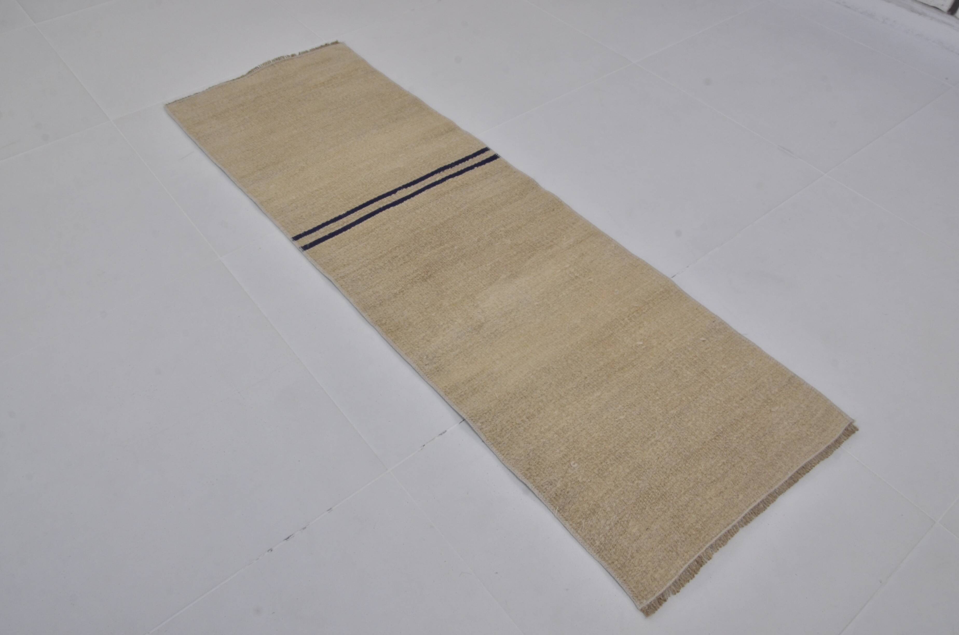 Off White Anatolian Hemp Kilim sku 3928