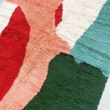 Tapis traditionnelle fait main traditionnelle taille 250 X 150 cm