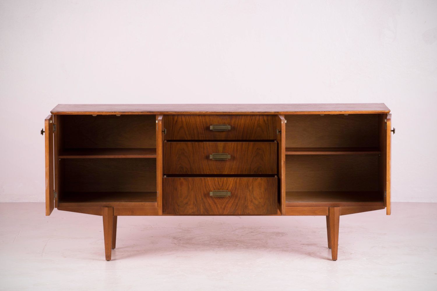 Scandinavian sideboard in walnut