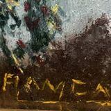 French school painting, early 20th century, oil on panel