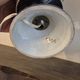 Italian Porcelain Table Lamp - Hand-painted,  blue and white floral