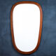 Danish mirror with frame in teak, 1960s