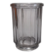 Thick glass jam jar