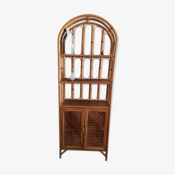 Vintage rattan sedal