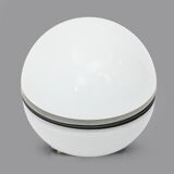 White glass table lamp by Enrico Tronconi for Tronconi, 1970s.