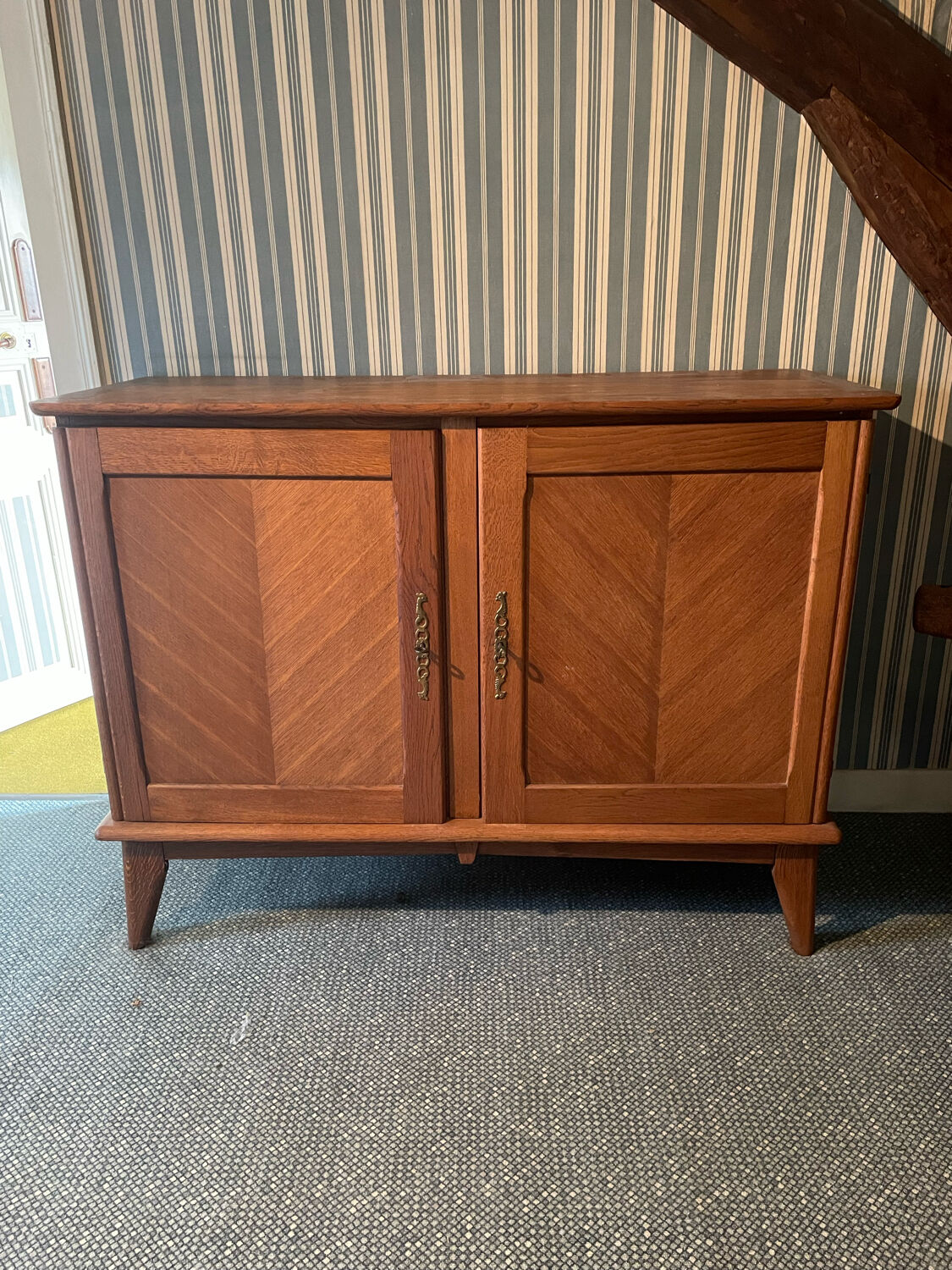 Sideboard vintage compass feet 50/60