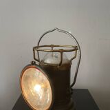 Old military lamp