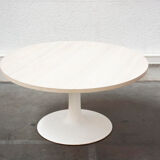 Tulip style foot system table