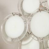 Oswald Vermaercke Sideboard with Black and White Sliding Doors, 1950s for V