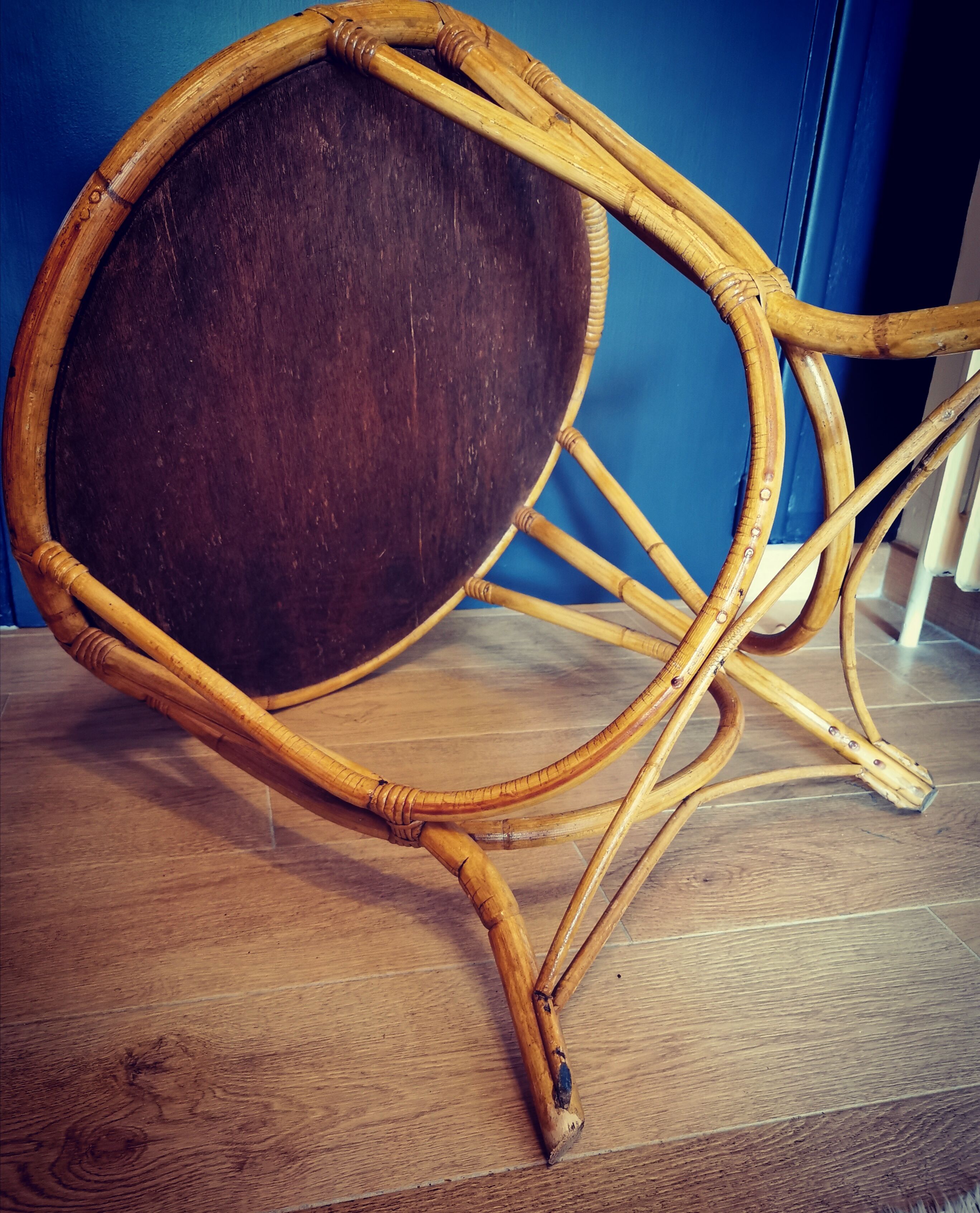 Rattan coffee table