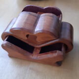 Boite à secrets bijoux en bois
