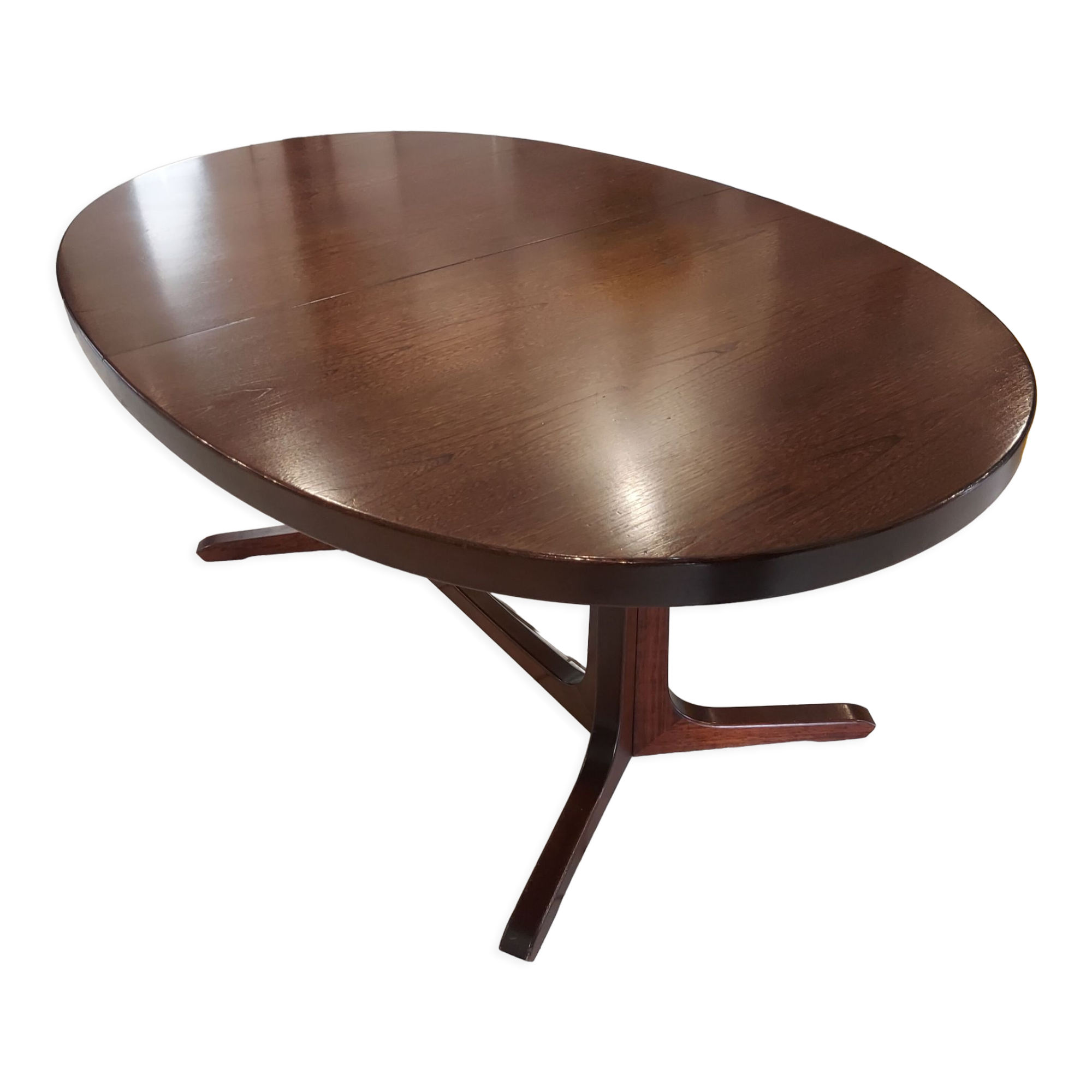 Vintage Baumann house extendable table 1970s