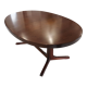 Vintage Baumann house extendable table 1970s