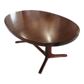 Vintage Baumann house extendable table 1970s