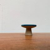 Danish ceramic candlestick from the mid-century by Herman A. Kähler for Hak, 1960s.