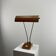 JUMO desk lamp in brass and leather by Eileen Grey, 1930