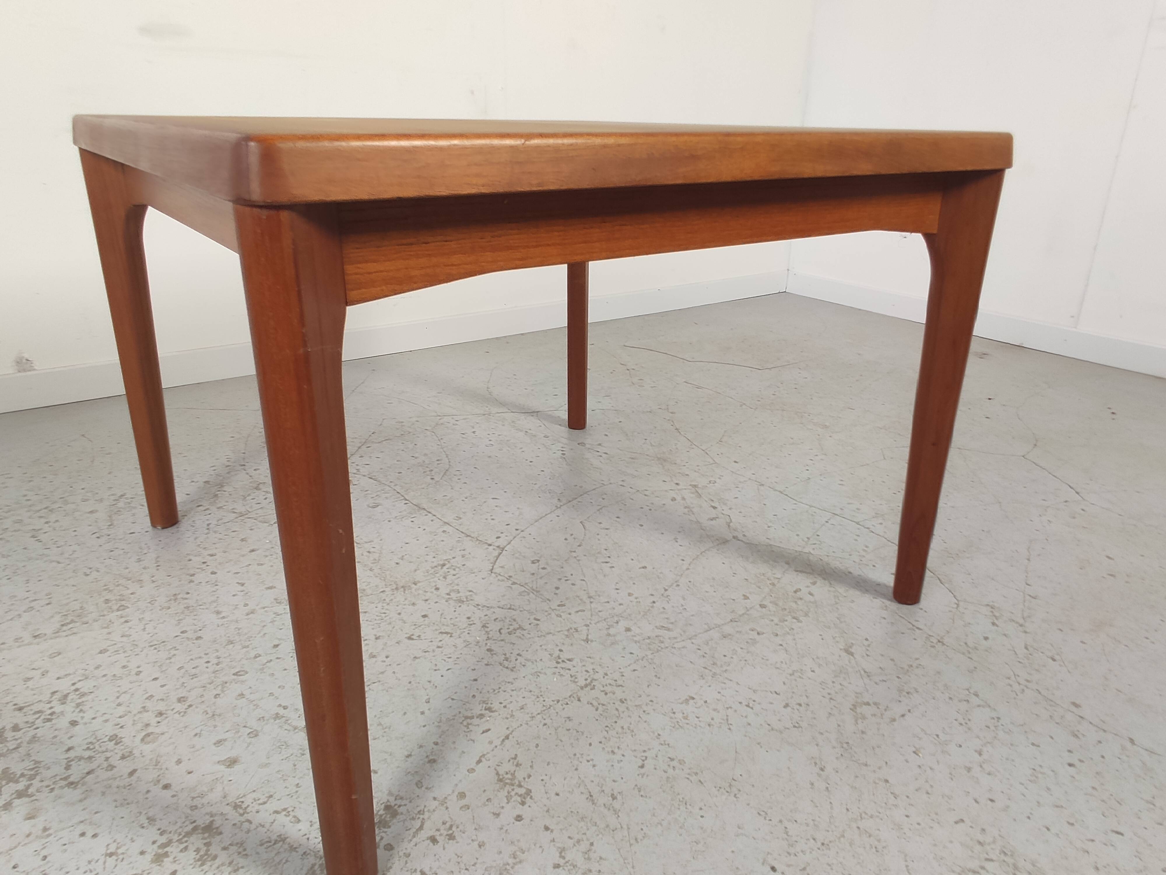 Teak coffee table by Vejle Stole Denmark 1960s