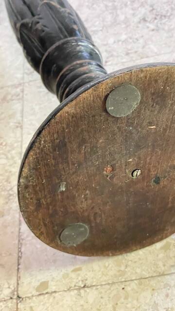 Candle holder 65cm Solid oak