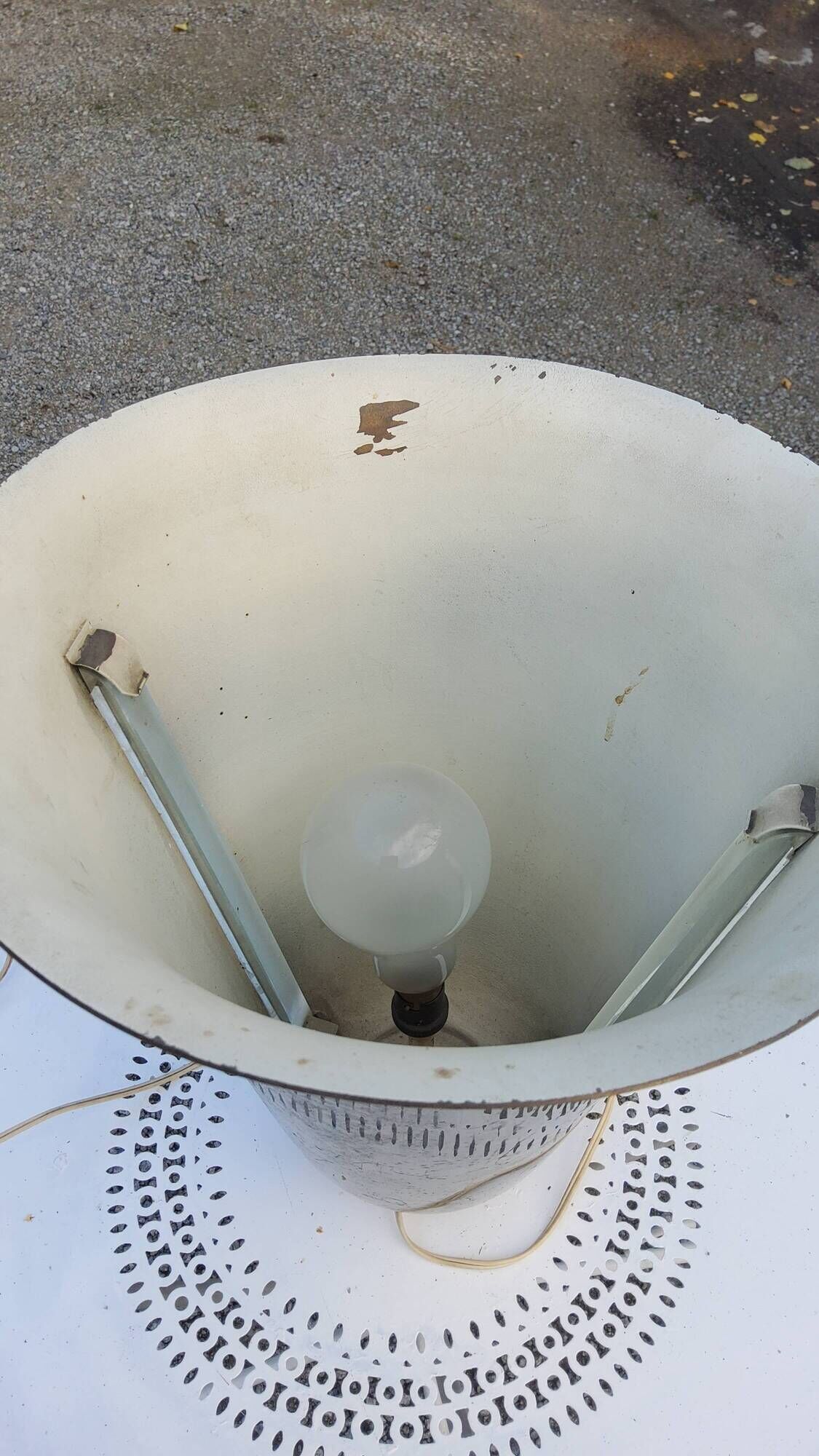 Art deco lamp from the 30s/40s of the Morand house