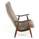 Mid century modern Armchair brown doodle (1) - total restoration - unique