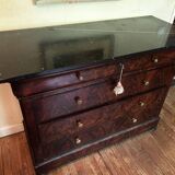 Louis Philippe mahogany chest of drawers, very good condition