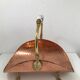 Old vintage copper buche door