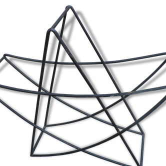 Umbrella stand painted metal star
