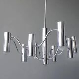 Chandelier in chrome by the Maison Sciolari