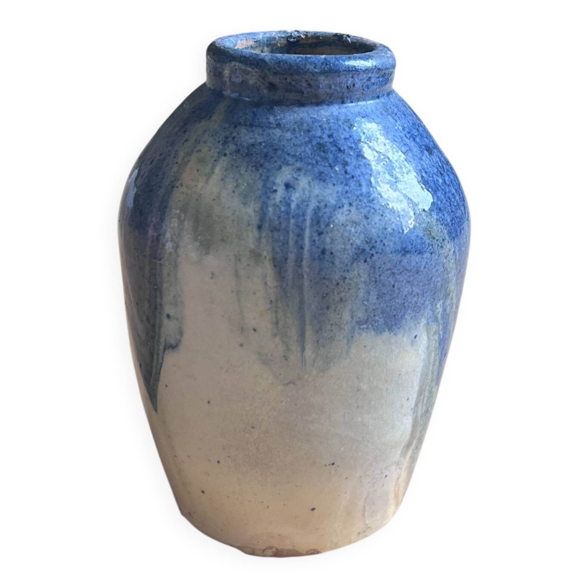 Small vintage ceramic vase from Vallauris