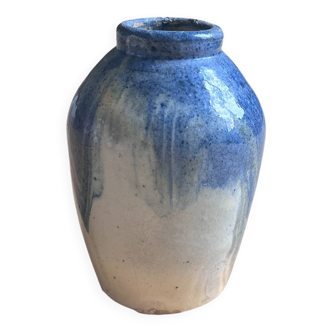 Small vintage ceramic vase from Vallauris