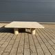 Travertine coffee table Angelo Mangiarotti for Up&Up 1970s