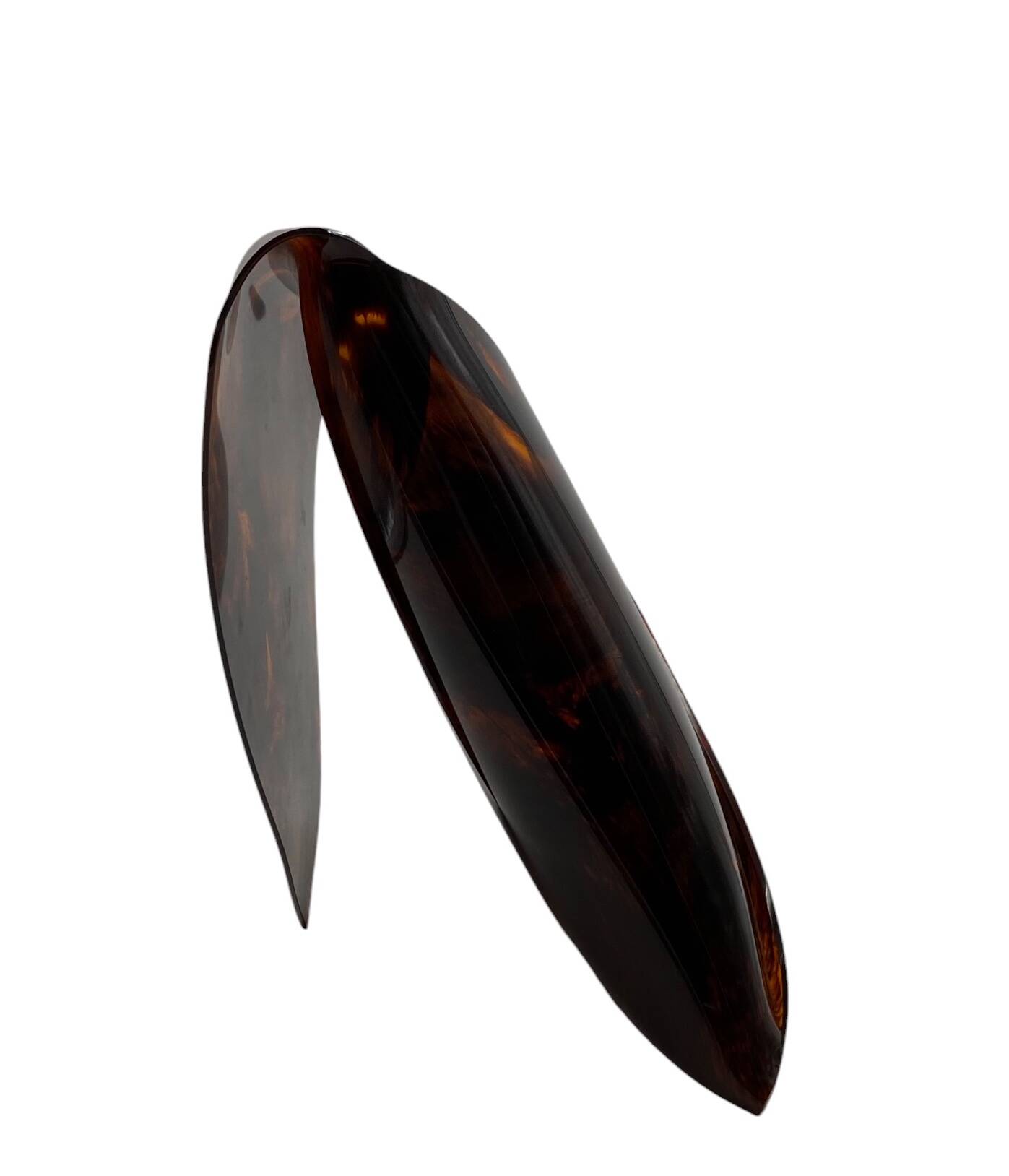 Hollywood regency mail shaped magazine rack, Ta.Ni.No Italy 1970s